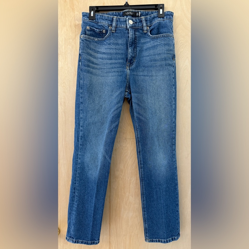 Ralph Lauren Women’s Straight Blue Jeans - Picture 4 of 14